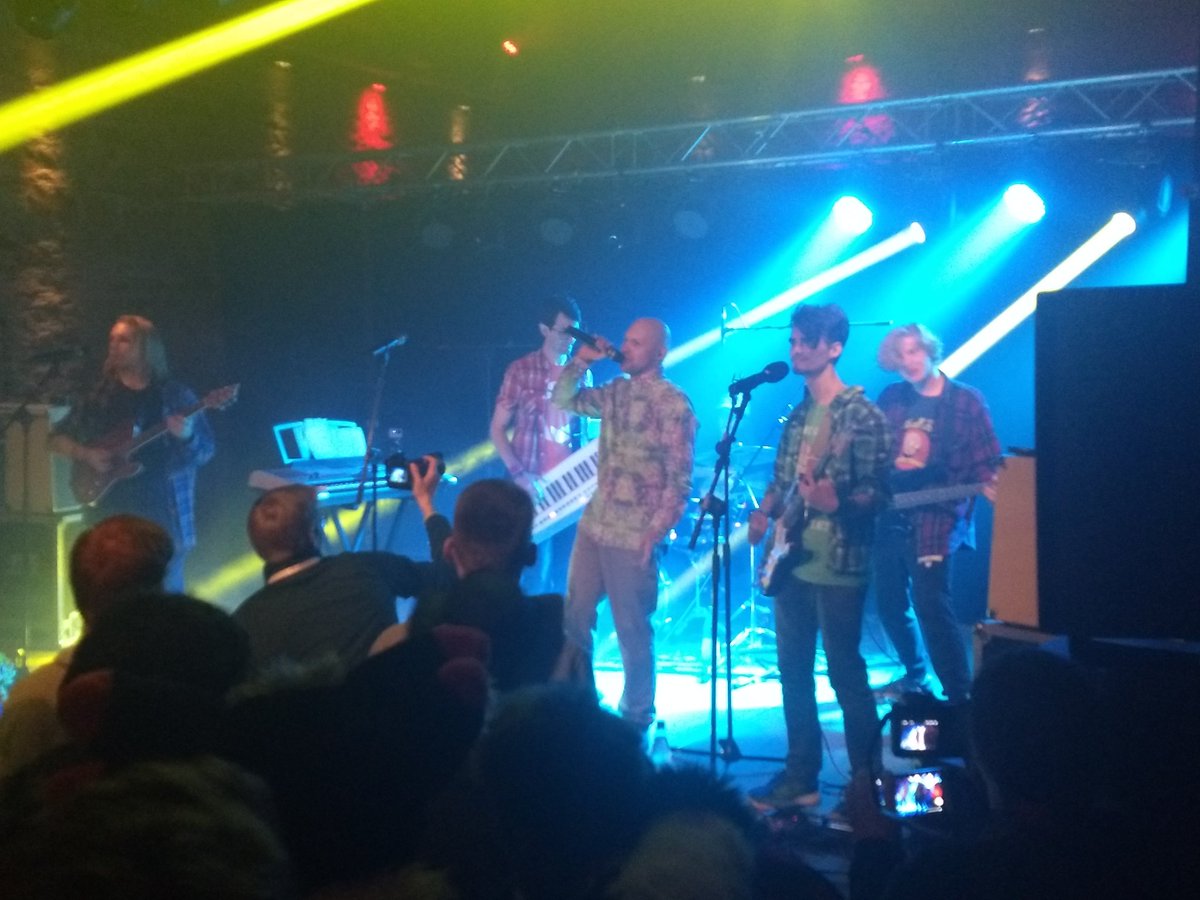 <a href="/BroniKoni/">BroniKoni</a> rocked the barn through the night. A great finale for day two of the <a href="/Everfree_Encore/">Everfree Encore</a>