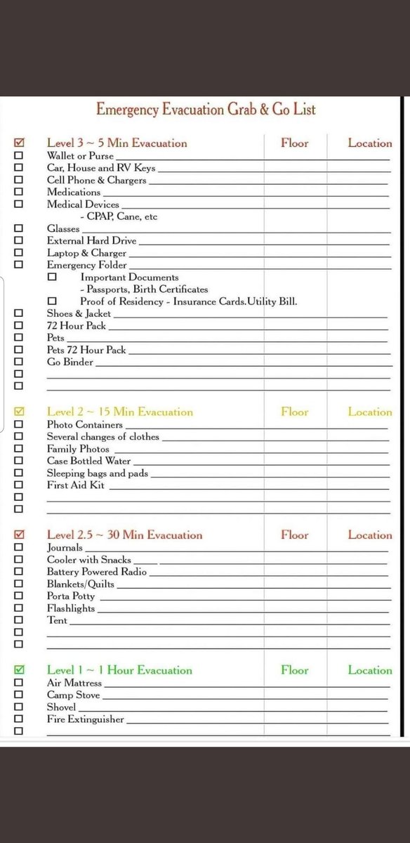 ChicagoMikeSD's tweet photo. #HorseshoeFire Evacuation list https://t.co/IvCDmjSJCq