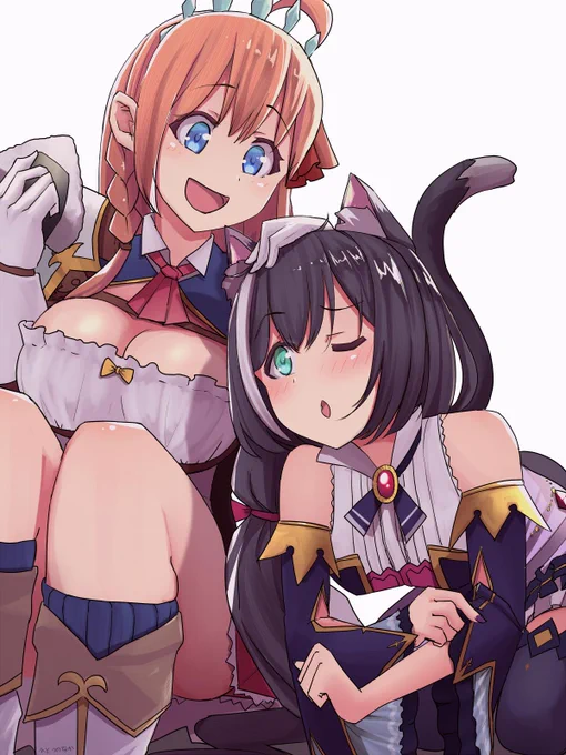 #プリコネR ペコキャルを描きました。 