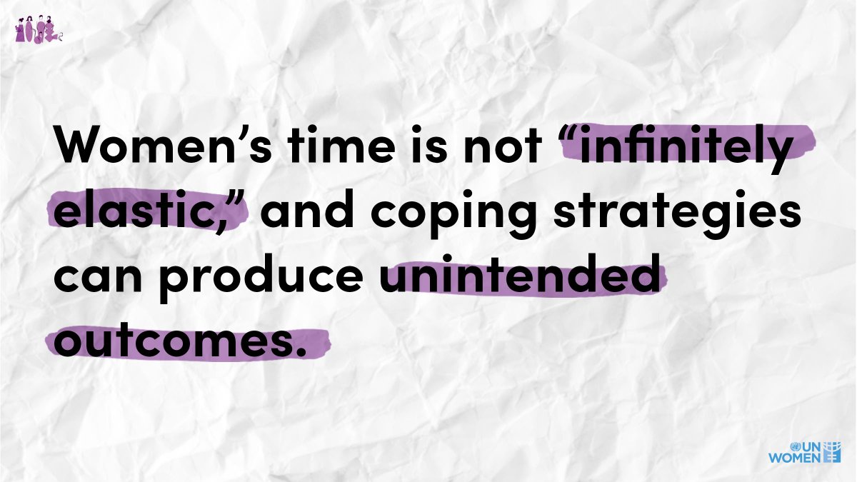 Between balancing work and family life, many women are streeeeetched to capacity, which means less quality time for themselves.

progress.unwomen.org #WomensProgress2019 #FamiliesOfToday 
#akwafida 
#WomensEqualityDay 
#womeninakwaibom
