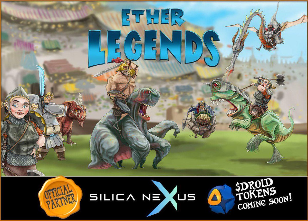 SilicaNexus's tweet photo. If you are part of the @EtherLegends community don't forget to buy some Droids off LA Token. Once the neXus launches you will be able to trade your Droids for Ether Legends cards and other games! https://t.co/rUMVdhwfbW
#silicanexus #droids #latoken #IEO #etherlegends https://t.co/4AfOBqeMyf