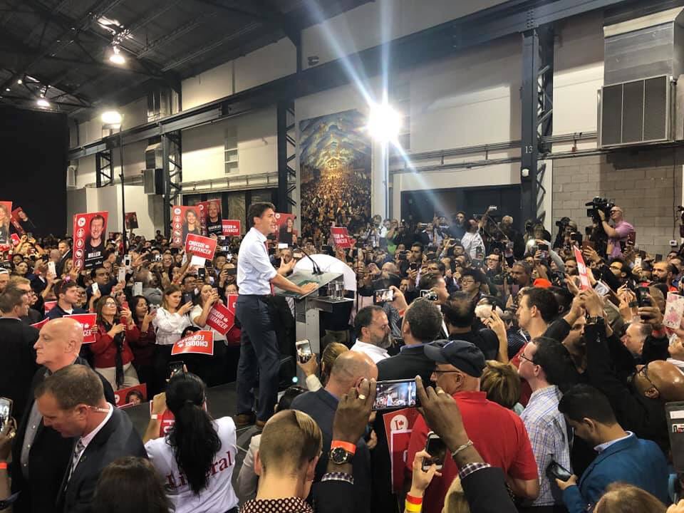 adhillonDLL's tweet photo. Une soirée débordante d'énergie au rassemblement officiel du Parti Libéral à Montréal ! Merci à toutes et tous de vous être déplacés et pour votre soutien chaleureux !!! #EquipeTrudeau https://t.co/LVVRutom5v