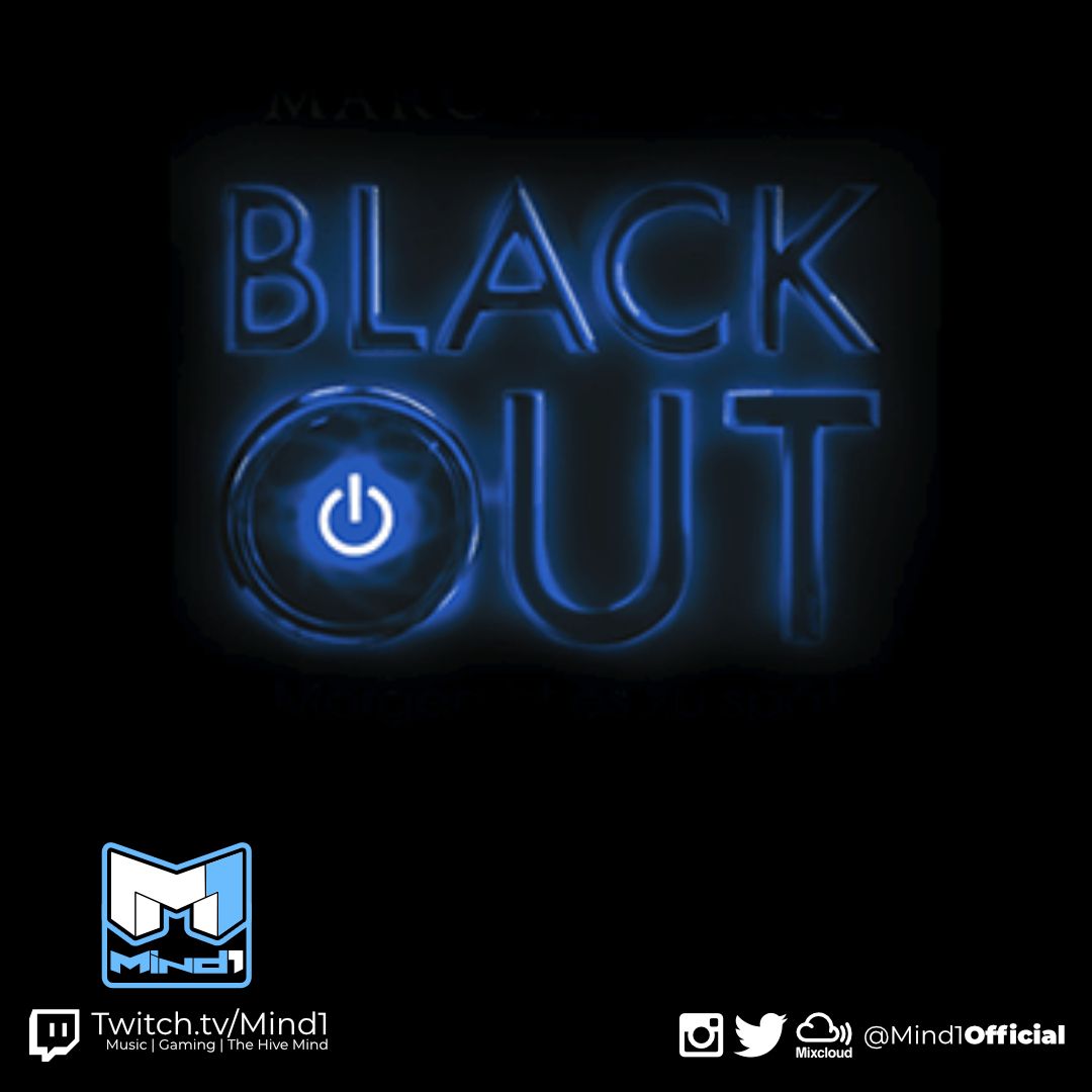 Mind1Official's tweet photo. Tonight we #BLACKOUT rage! Saturday Night Swarm Starts NOW -- https://t.co/5XXehxtLjy --
--
#LIVE #music #streamer #nerd #twitch #gaming #thehivemind #djs #djlife #musiclife #gamer #streamer #game #games #twitch #twitchtv #mind1 #mind1OFFICIAL @karmafleet @imperium_news @fatbeetv https://t.co/HTBzFPdvMN