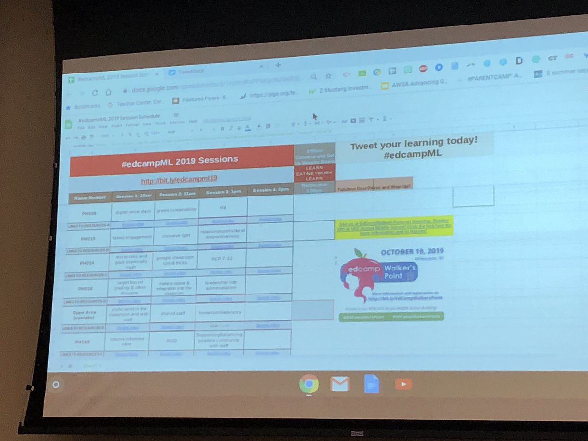 ScienceEureka's tweet photo. Great time today at #edcampML
Middle school teachers:
1) love swag
2) are cool
3) enjoy learning
4) think there’s a wha-chicken https://t.co/7Oaz4CgilC