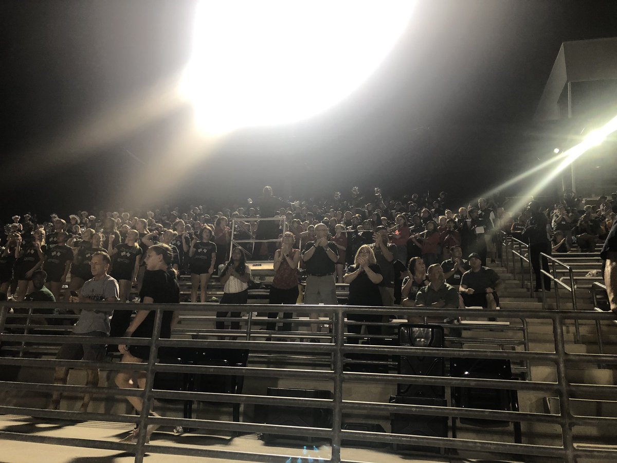 TiffanyMajor12's tweet photo. Thank you KMS band for supporting the Panthers tonight!! @KPHSBand @HumbleISD_KPHS @band_kms @HumbleISD_KMS #family https://t.co/zUmujLtMmn