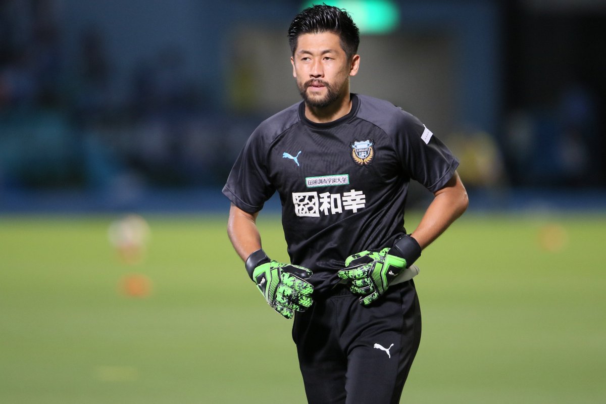 かんち V Twitter 19 9 14 川崎フロンターレvsジュビロ磐田戦での川崎フロンターレ新井章太選手