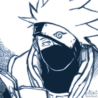 9/15はカカシの誕生だそうで。
過去絵掘り出してきた。古いからサイズ小さいね。 