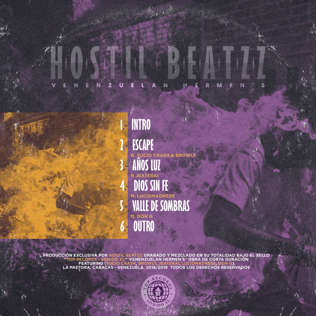 Jeaterai_'s tweet photo. "Venezuelan Hermens" es un material exclusivo de #TDPRecords, producido completamente por Hostil Beatzz, en donde colaboro en el track número 3 titulado "Años Luz".
Revelaciones de lo perenne en esencia de los 90's.
LINK: https://t.co/iOsvRcdOAn
#EsLaTribu #Rawstarz https://t.co/u5V5JfZSBz