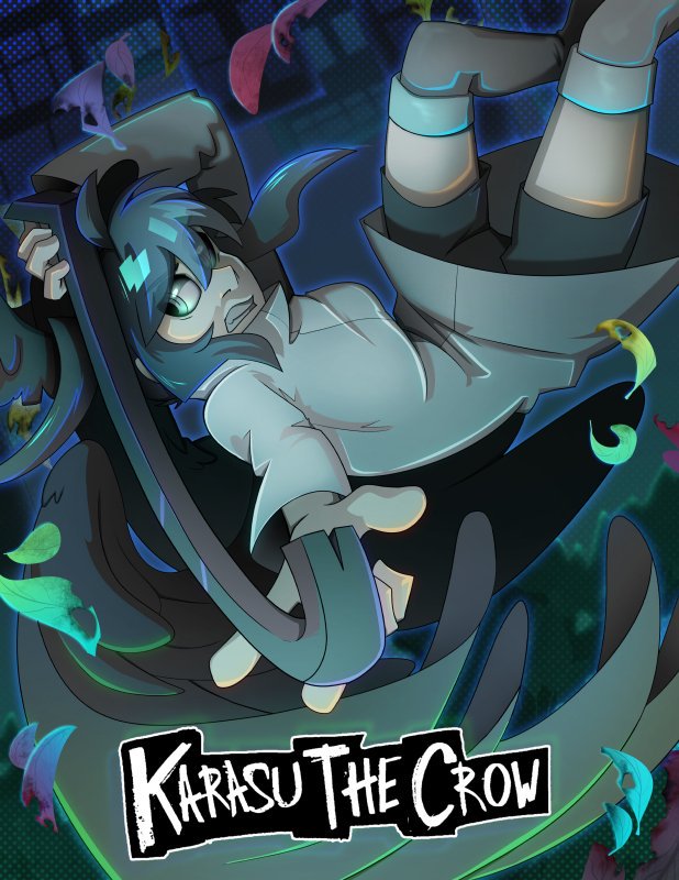 Karasu is your average spunky action girl trying to find her way in life and that way is to pick a fight with a god for neglecting and abusing her.Her fav color is blue, loves to break rules and wishes she could actually fly.---Read my comic  http://karasuthecrow.smackjeeves.com/ 