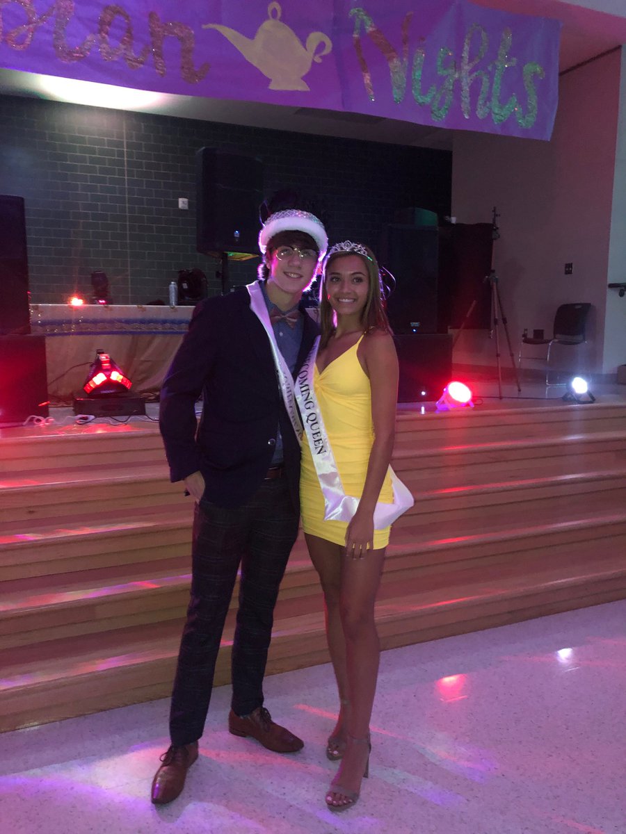 StucoReedy's tweet photo. HOCO King Dalton and Queen Annabella! Congratulations! #RHSRoar ⁦@RHSFrisco⁩ https://t.co/WJwSmSPhAl
