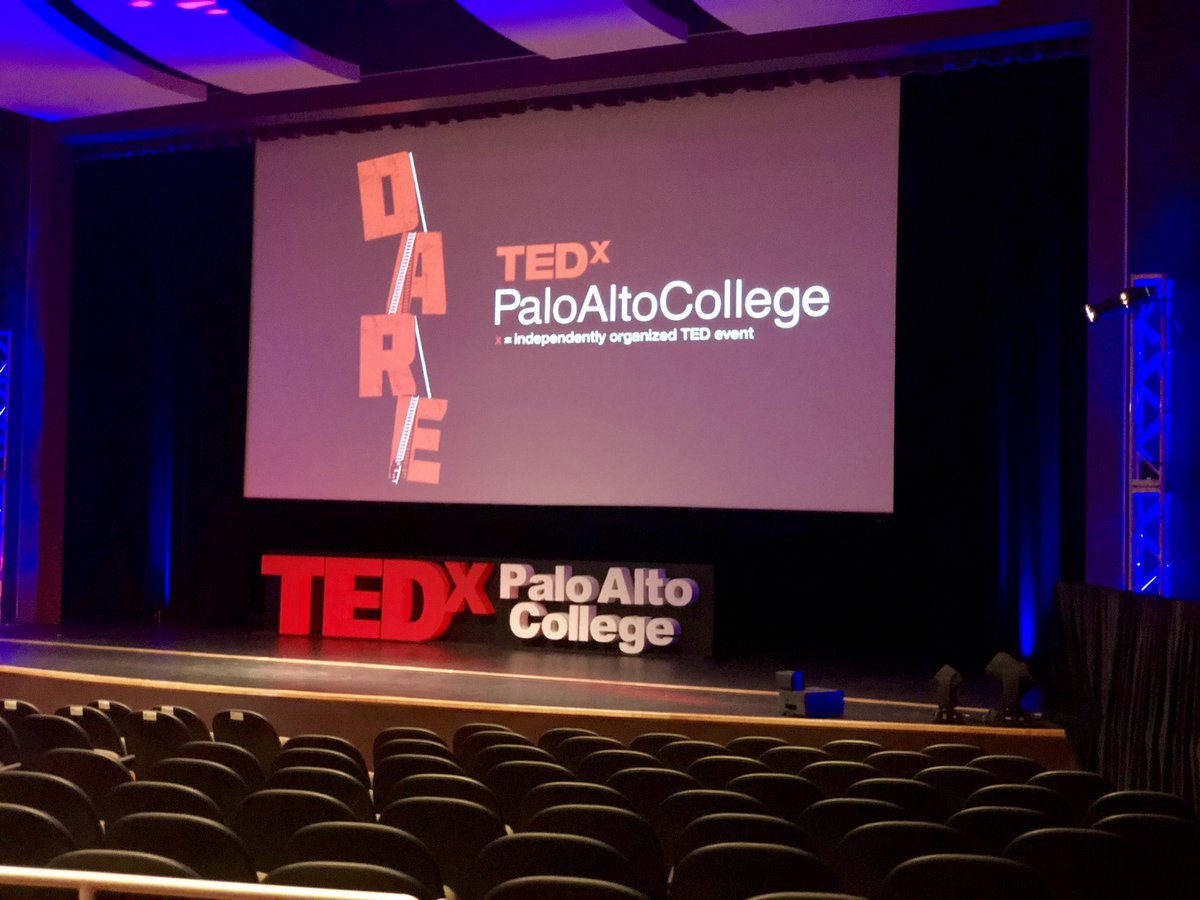 armandov101's tweet photo. .@TEDxPAC was very fun! Loved the inspirational message every speaker gave. #tedtalk #tedx #PaloAltoCollege 🙂 https://t.co/5merywcBqu