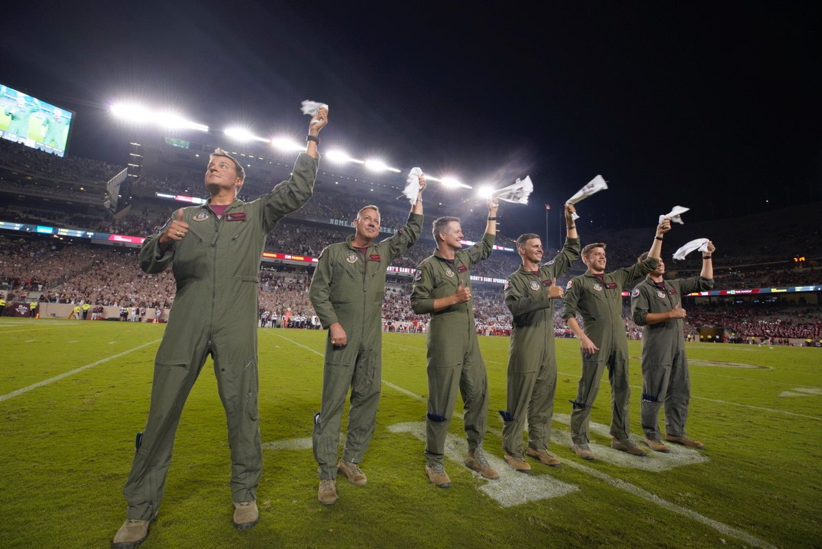 Texas A&M University on Twitter "A Fightin’ Texas Aggie flyover