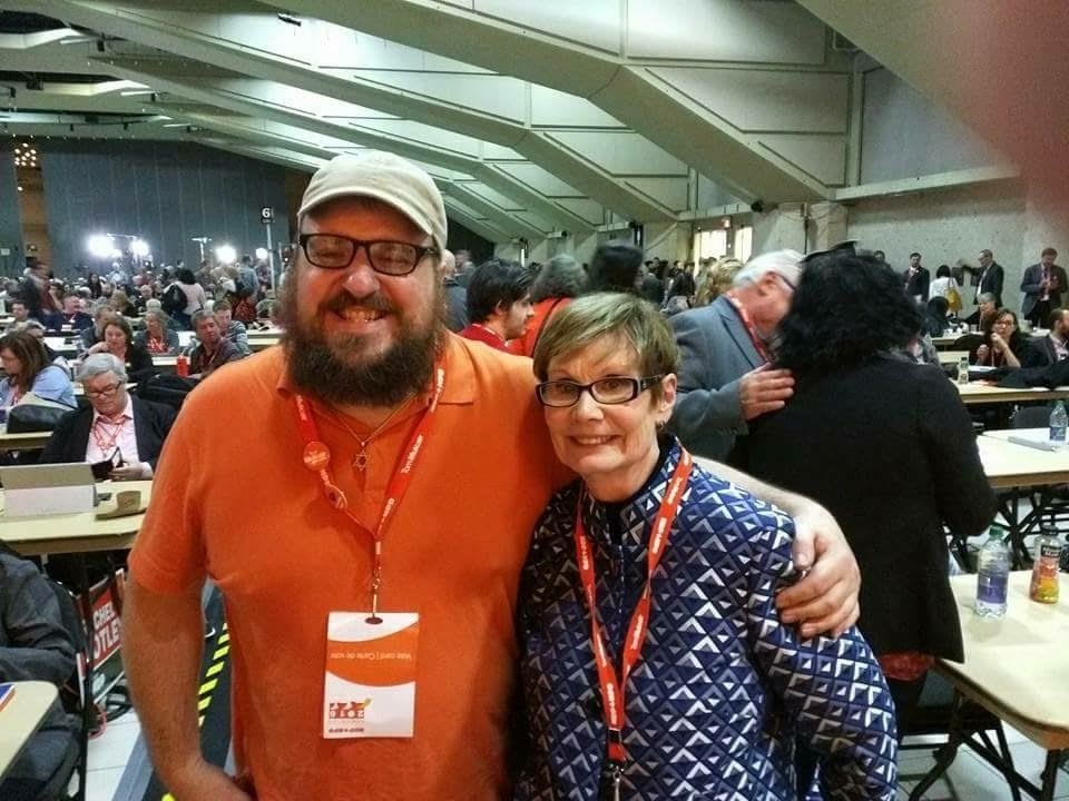 MosheChaimAppel's tweet photo. It's fair to say that I've been with the @NDP for a long time and I've seen leaders come and go. 

In my lifetime, the NDP has been led by Ed, Audrey, Alexa, Jack, Tom, and now Jagmeet.

Jagmeet is, by far, the most likeable and approachable leader we've ever had. #InItForYou https://t.co/7Cv5JecB2Q