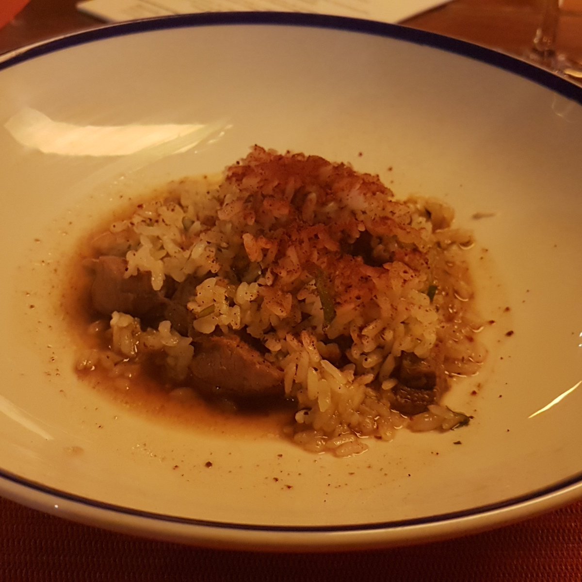 Arroz, venado y sikil pack junto con un Gran Reserva Cabernet Sauvignon <a href="/CasaMadero/">Casa Madero</a>