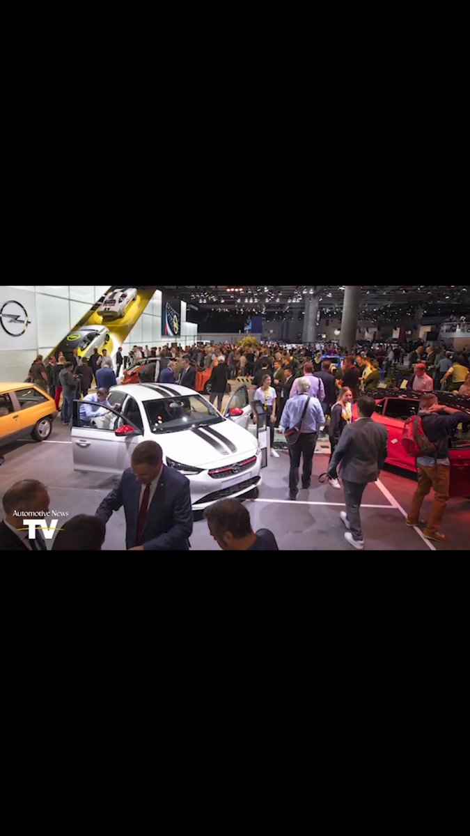 TimWJackson's tweet photo. From the Frankfurt Motor Show, it’s @Automotive_News @jasonstein #IAAmesse on #EVs #ElectricVehicles #Opel and more... #IwillBeThereFriday #AndSaturday https://t.co/MaHfxJcdMV
