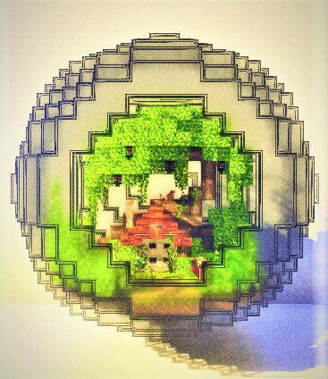 山吹ルア Minecraftスクショ建築 ガラスの中の小さな廃屋 今回はテラリウムに挑戦 そこに閉じ込めたのはちょっとした思い出が詰まった 赤い屋根のお家 動画遅れまくってすみません 9月分もありますので Minecraftスクショ建築 Minecraft