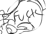 small part of me is like I should share this but the other 99% of me is like no i cant because its literally unintelligible to anyone but me also i cant draw hands 