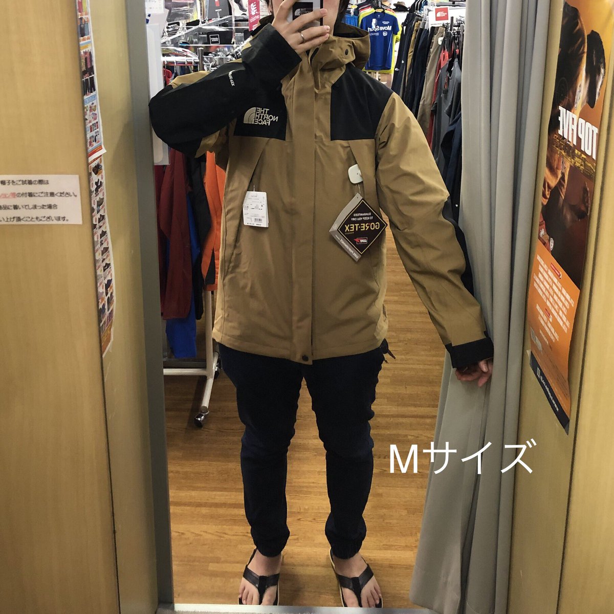 THE NORTH FACE マウンテンジャケット　ワイマラナーブラウン　M