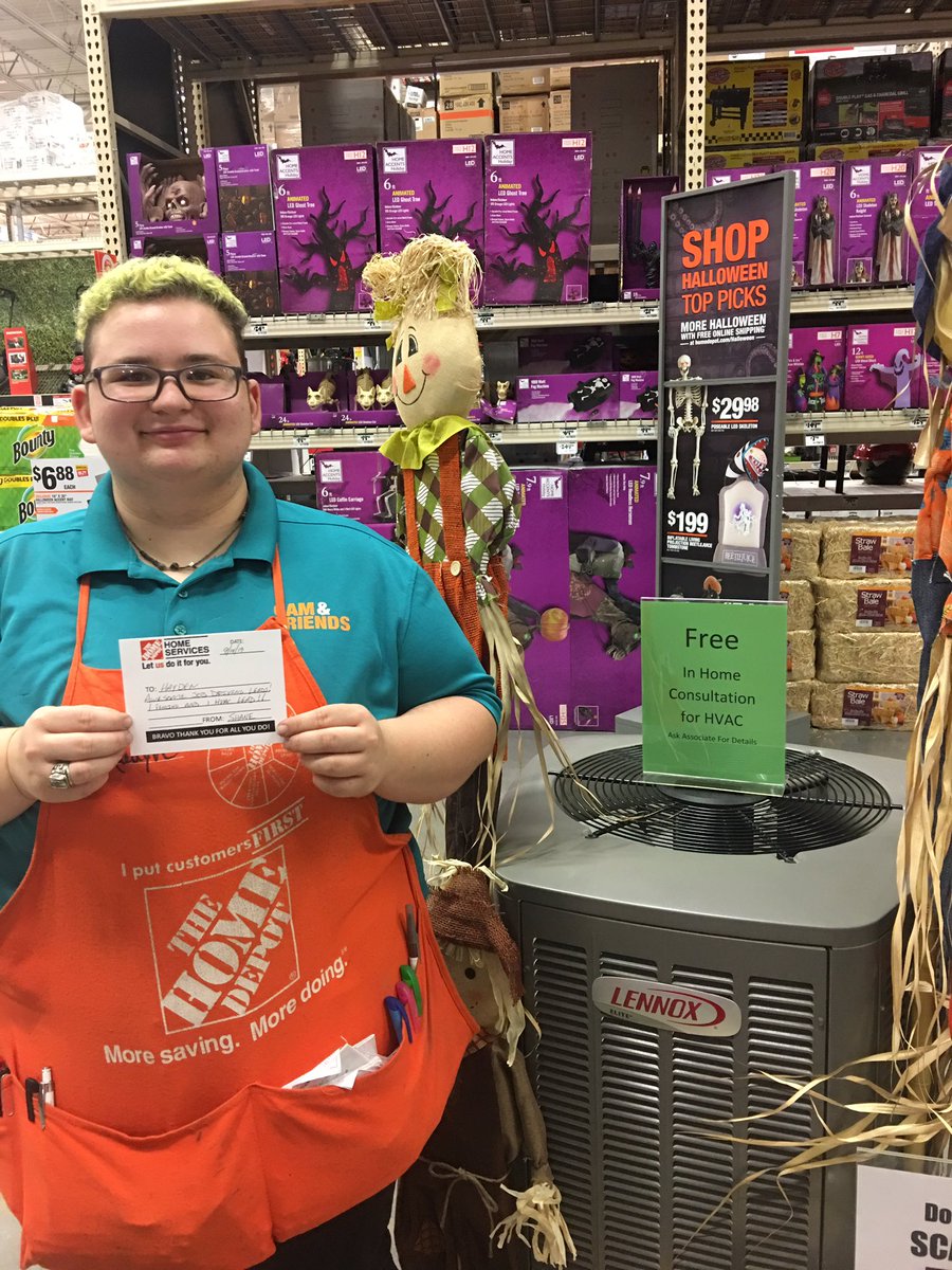 Hayden received the Hot new services BRAVO! for driving leads 1 HVAC and 1 fencing from the service desk ! It takes the whole store @BlakeOlivierHD <a href="/BrentSibilleDSM/">Brent Sibille</a> @gregserigny <a href="/LanceLLambert/">Lance L Lambert</a> <a href="/ChrisDurand_HD/">Chris Durand</a>