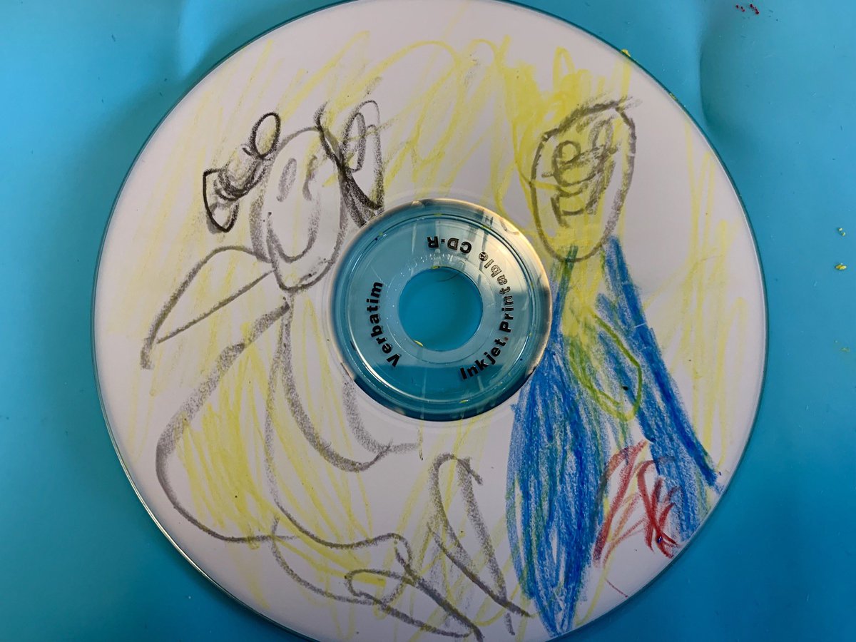 Malone_Digital's tweet photo. As you can see, the Compact Disc is still the music format of choice in our household—this one with custom disc artwork. #CD #PerfectSoundForever #audio https://t.co/Qk0rY83eMB