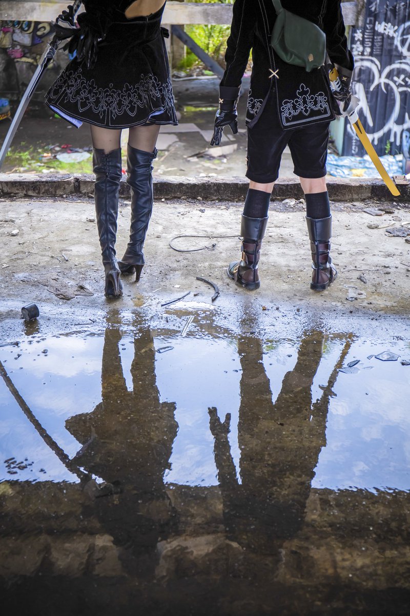 lengyu2751's tweet photo. #NieRAutomata #NieRAutomataCos #cosplay #9s #2b #尼爾 https://t.co/HlUGIIB05q