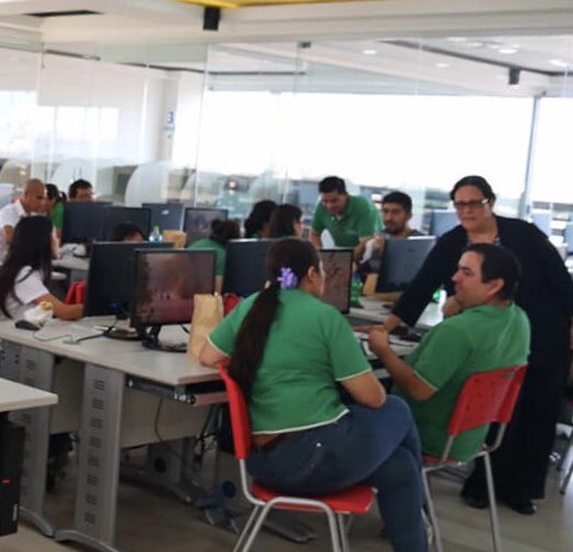 LaraRavitch's tweet photo. Had a great time with 30+ energetic and motivated Bolivian teachers at Santa Cruz Binational Center. Today’s topic: tech tools for teaching English to learners with disabilities. #ELSpecialist https://t.co/vQFoQyeN0y