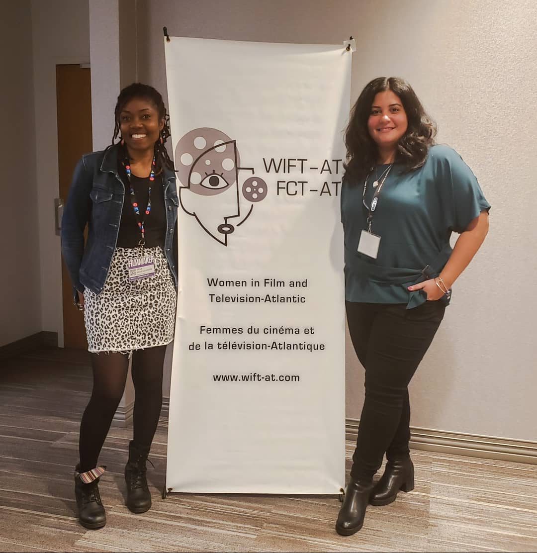 EricaMeus's tweet photo. WIFT-AT Mussel Bar Reception at 902 Post is ALWAYS a treat!! + I get to spend time with the lovely Wafaa! Thank you @wiftat @902PostInc  #wiftat #funtimes #womeninFilmandTV @wafaalatif https://t.co/7pNn1hfXrO