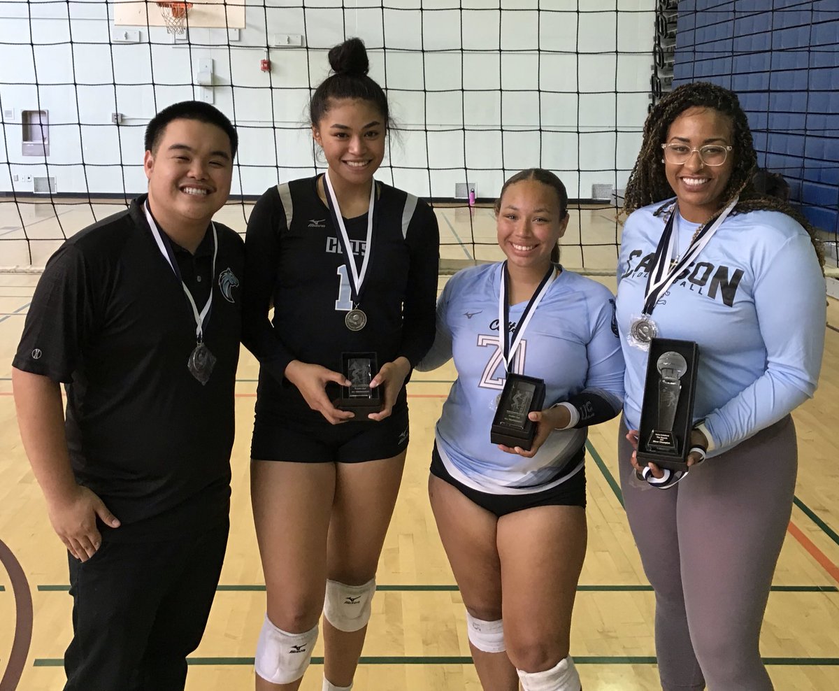 Special Shout Out to our HC Stefanie Mahaley, Asst Angelo DeGuzman, All Tournament Team Silver Division Chai Howard, & Silver Division MVP Imeleta Ale #COLTLOVE