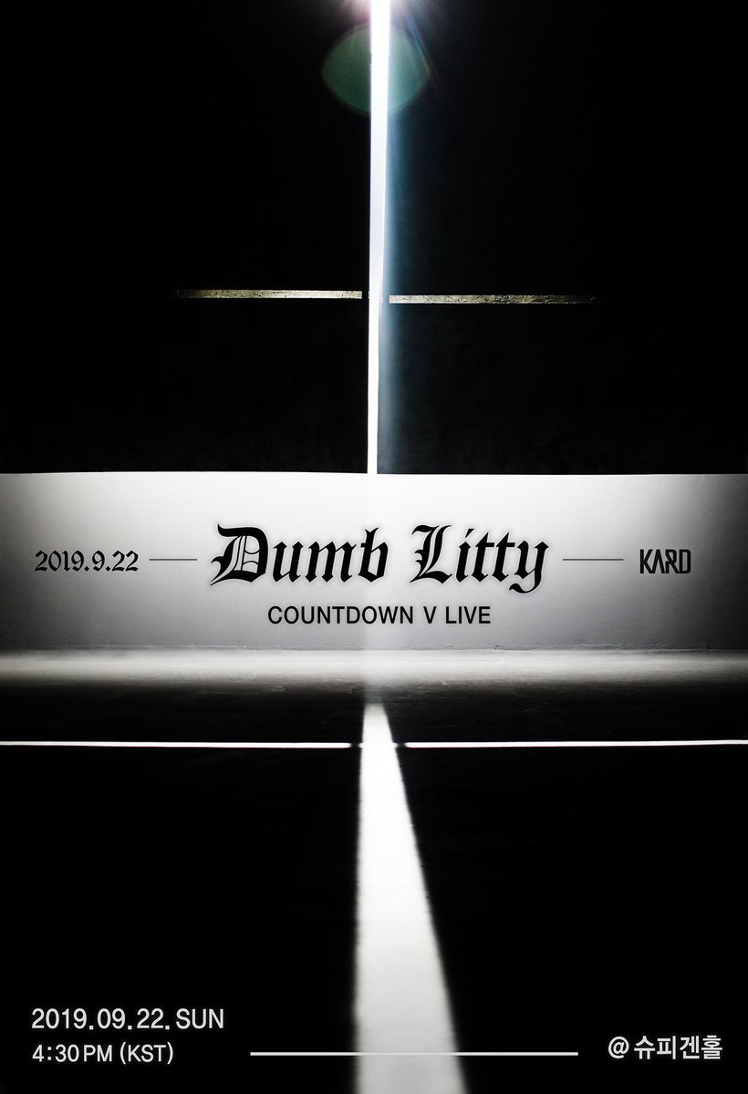 KARD_Official's tweet photo. [#KARD]

KARD “Dumb Litty” 발매기념 COUNTDOWN V LIVE + 팬사인회 안내!
▶ https://t.co/oisHFMEkmH
 
#BM #Jseph #Somin #Jiwoo
#KARD #DumbLitty
#KARD_DumbLitty https://t.co/Bre2wRmeoM