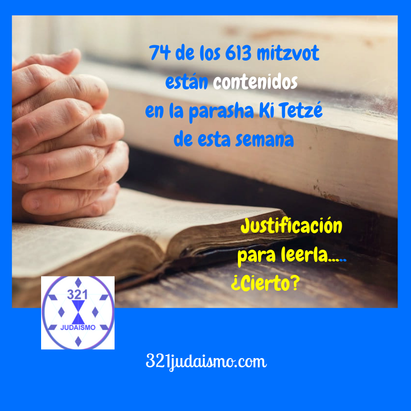321Judaismo's tweet photo. No tienes razones para estudiar la porción semanal de la Torá? Te doy 74 razones... #Mitzvot #Mitzvoth #Preceptos #ParashaDeLaSemana #JudaismoEnEspañol #321judaismo #AprenderJudaismoEnEspañol #פרשתהשבוע #Torah #Mandato #Mandamiento #Instruccion #DiezMandamientos #Norma #Reglas https://t.co/AyBAzs0v7q