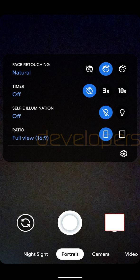 PratikN177's tweet image. More #google #pixel4xl camera screenshot leaked by #xdadevelopers