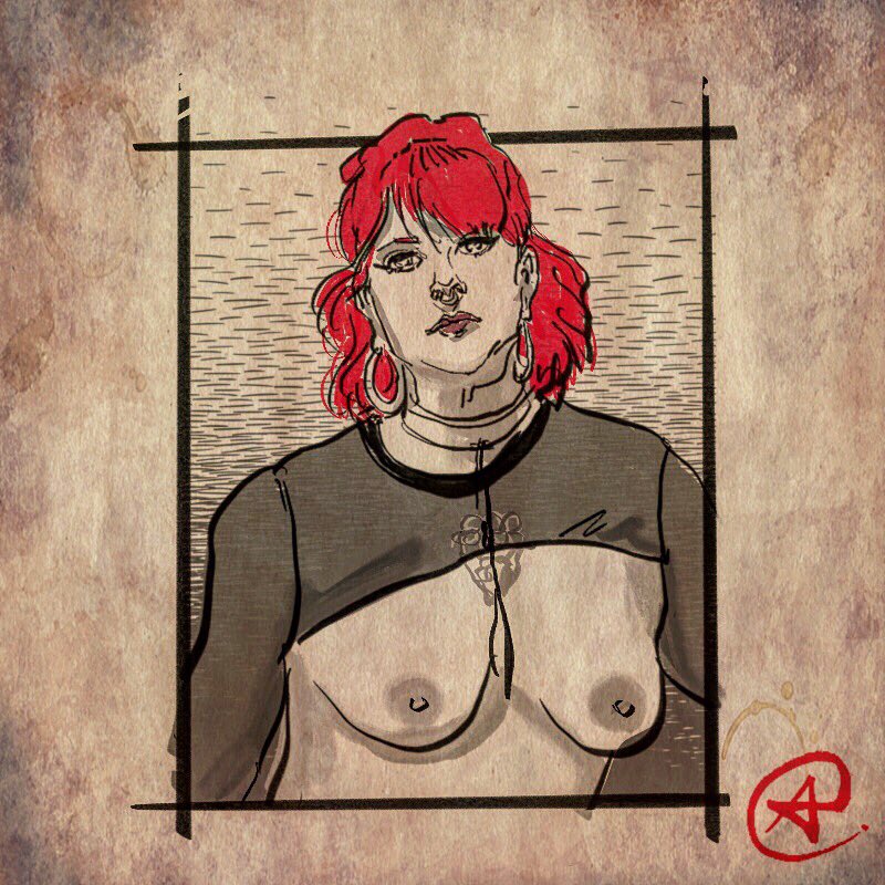 TheArchangelo's tweet photo. @jezzibel4 at Grotesque Burlesque @grotesqueburlesque drawing session. #model #lifedrawing #figuredrawing #grotesqueburlesque #artist #artistsoninstagram #figuremodel  #sketch #burlesque #chicagoburlesque #firegrinder #sideshowperformer #suspensionartist https://t.co/x4YFrc8K98