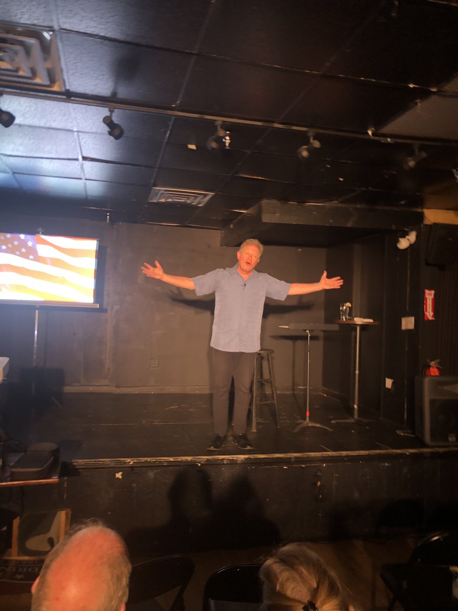 LenLoch's tweet photo. Had a great evening! We saw #JimmyTingle and his #vision2020 show. Very funny and brings real intelligence to what’s going on in politics. At the #imageTheater in Lowell. https://t.co/uABgZN8j0r