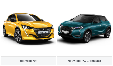 #SondageAuto 💥
Vous êtes plutôt... Peugeot 208 ou DS3 Crossback ? 🚗
A vos votes 😄⤵️