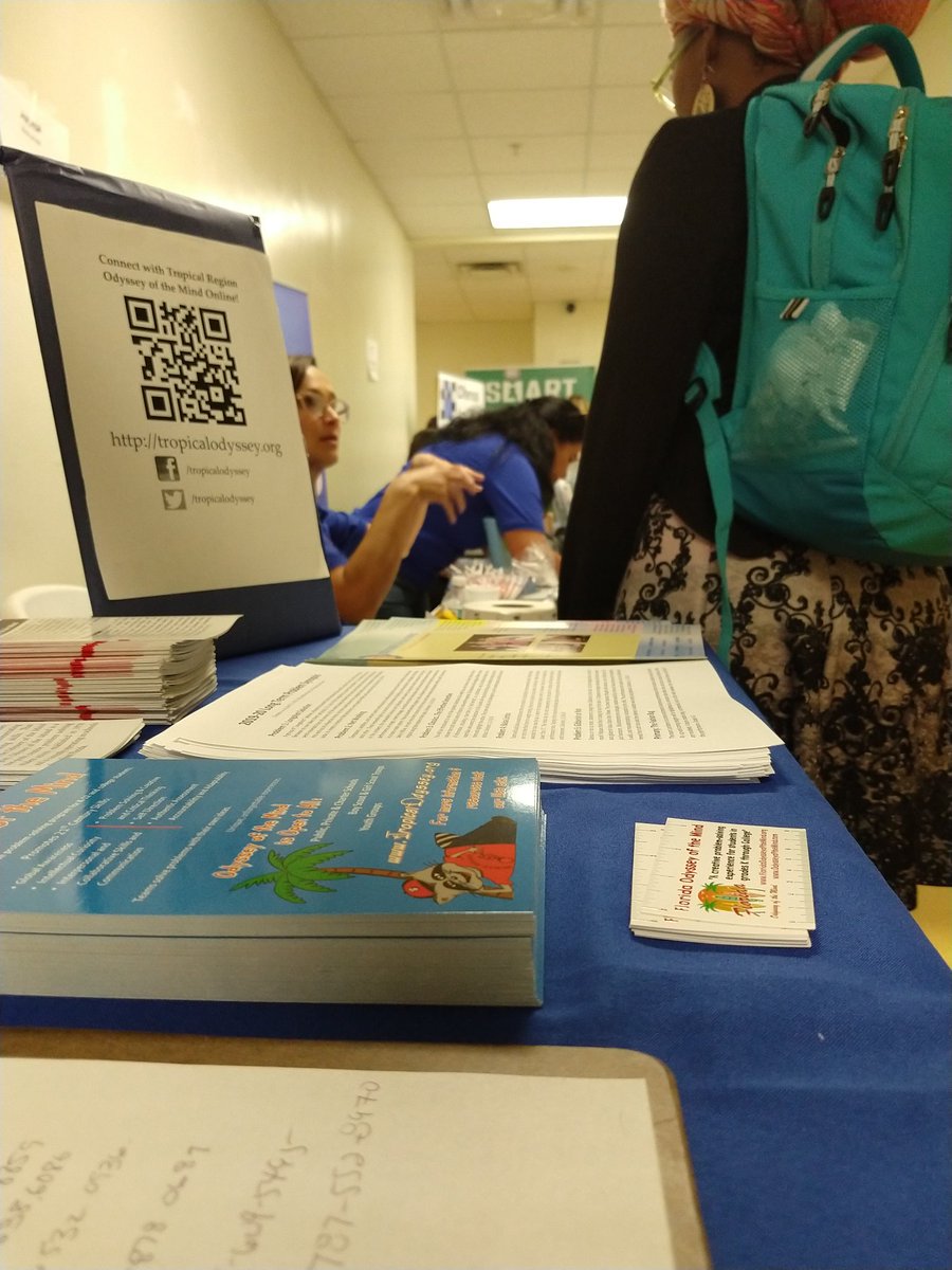 TropicalOdyssey's tweet photo. Thank you Miami-Dade County Council PTA @mdccptaptsa for giving us the opportunity to share the @OdysseyHQ program with dedicated parents in our community! #STEAM @FloridaOdyssey https://t.co/FF5LgCMukF