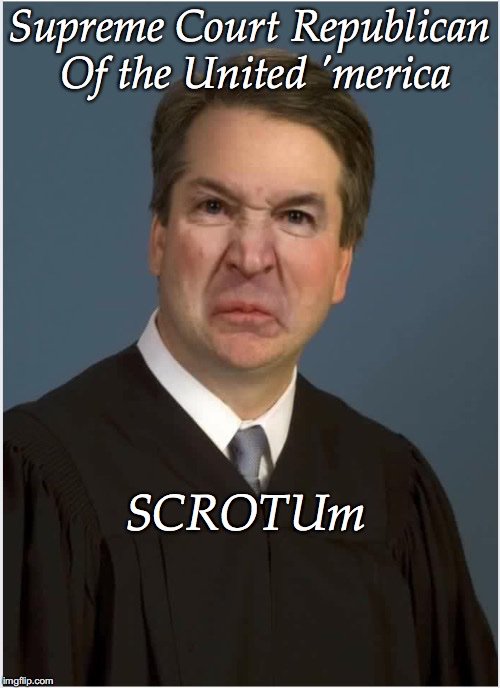 martycomroe's tweet image. #Unbelievable #Kavanaughresign #Kavanaugh 
@realDonaldTrump @funder 
Here goes the judge...
