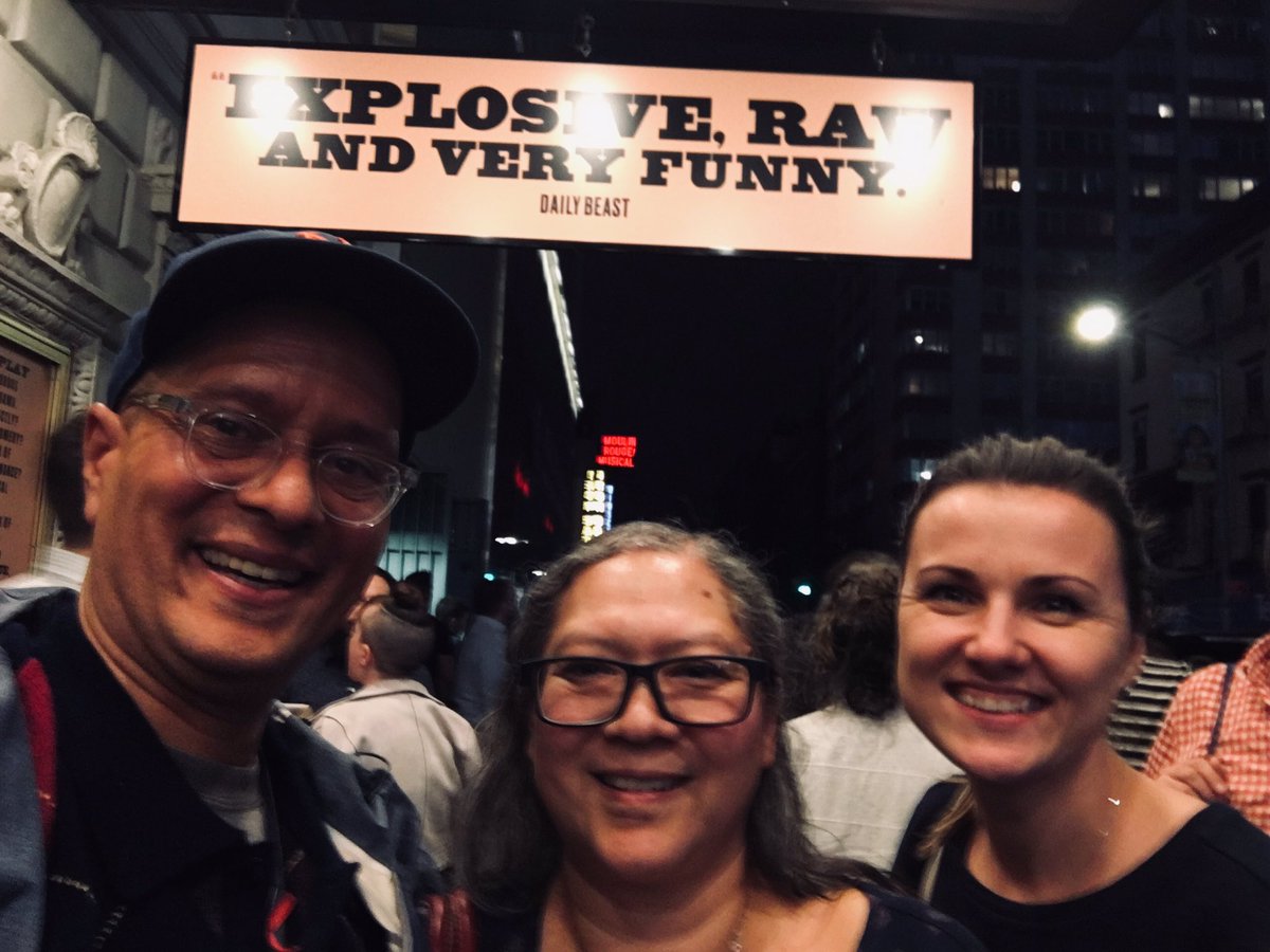 wqueens7's tweet photo. Went to bear witness to Broadway's •slave play•
A wrenching experience about Race
It was hard to see weaknesses displayed
It was extremely difficult to face
#theslaveplay https://t.co/9s2AIhwsWg