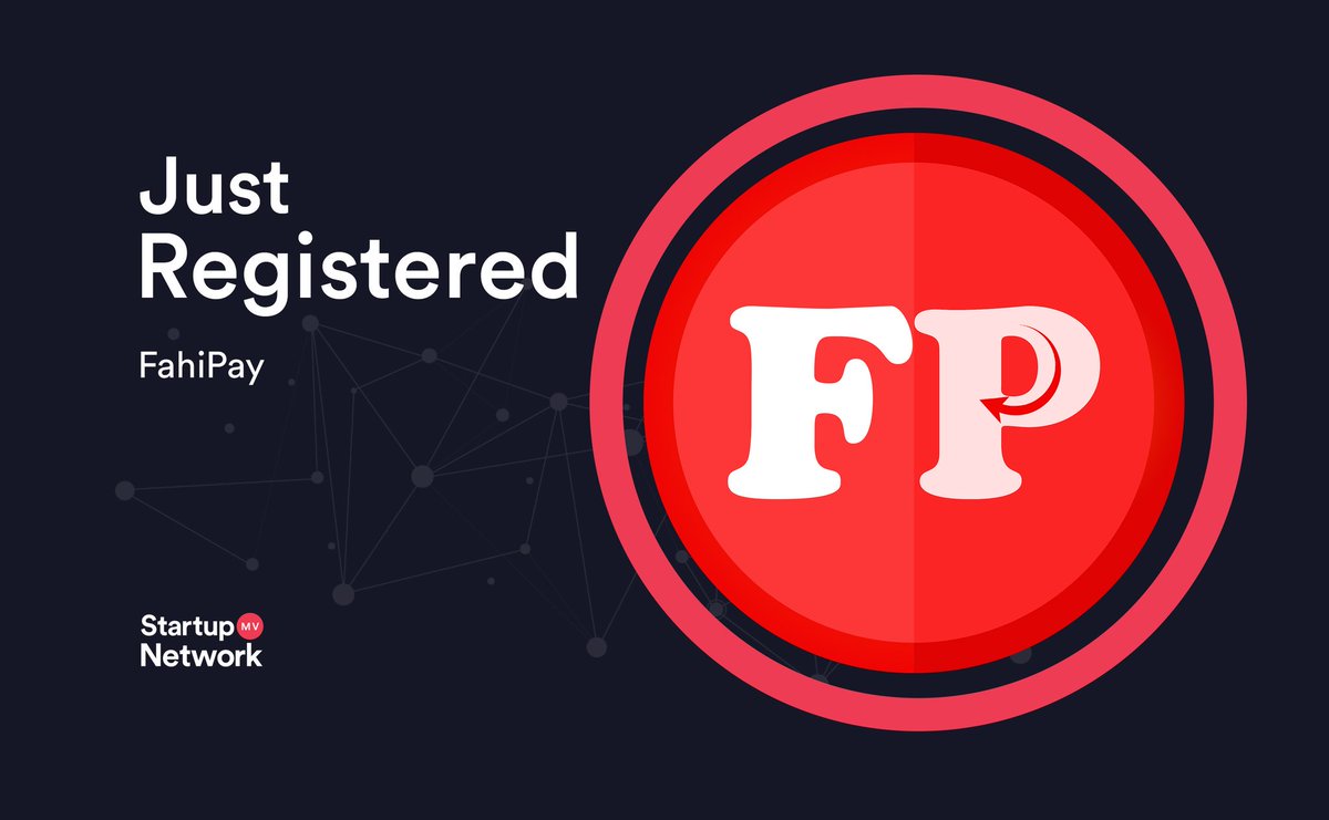 startupmv's tweet photo. Do you want to topup your phone & pay bills? @FahiPay has got you covered and have it at your fingertips.
➡️ https://t.co/LFYvb4ju0Q
#StartupMV https://t.co/tzURptyoV9