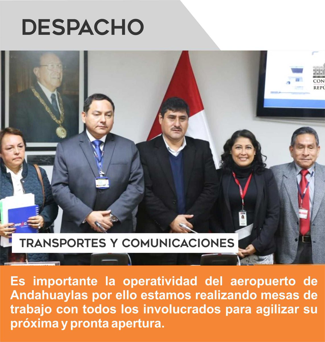 #Apurímac, en las últimas semanas se vino realizando un trabajo arduo a favor de la población, recordemos parte de  esta labor para nuestra Región. #Terepresenta, #Perú #Aeropuerto #vuelos