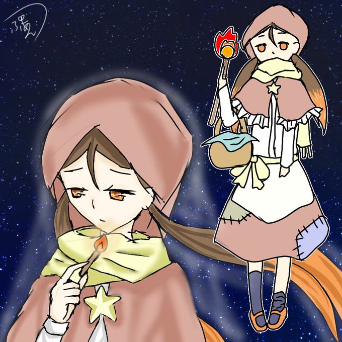 マッチ売りの少女のtwitterイラスト検索結果 古い順