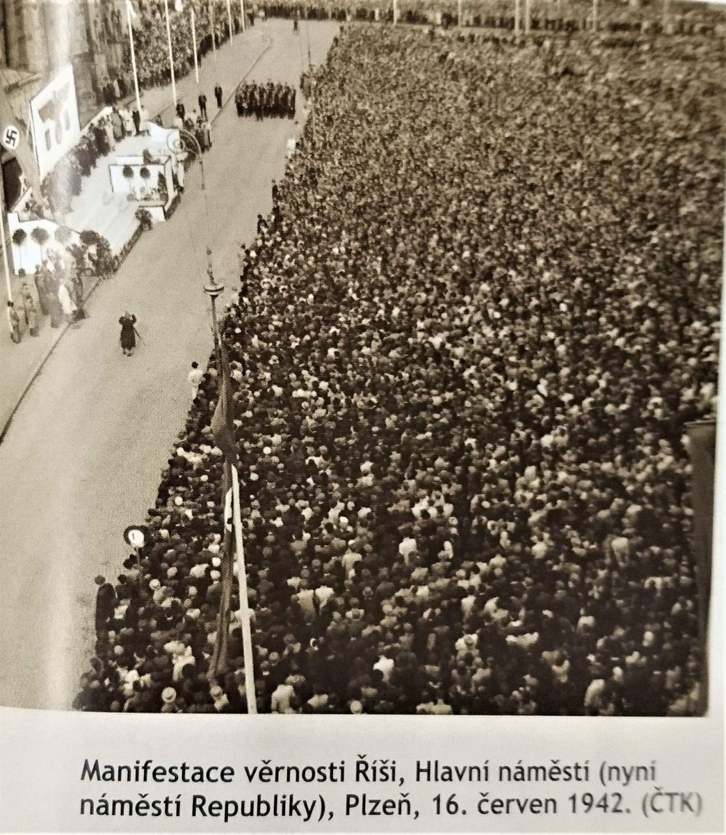 Irek Tuniewicz On Twitter Massive Rallies Of Czechs To Show Support And Pledge To Iii Reich Prague Brno Plzen Hradec Kralove 1942