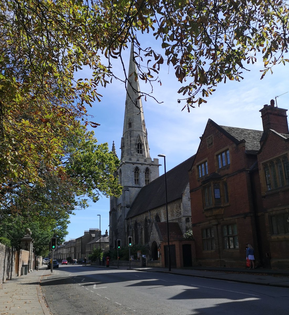 clairesmcg's tweet photo. Wow, @AllSaintsJL is stunning! I love Arts and Crafts design, particularly William Morris prints, so to see his designs and similar hand-painted, some by himself, and his beautiful window was a privilege! Thanks for the very informative and entertaining tour yesterday. #OC2019 https://t.co/oSvuwVbHdL