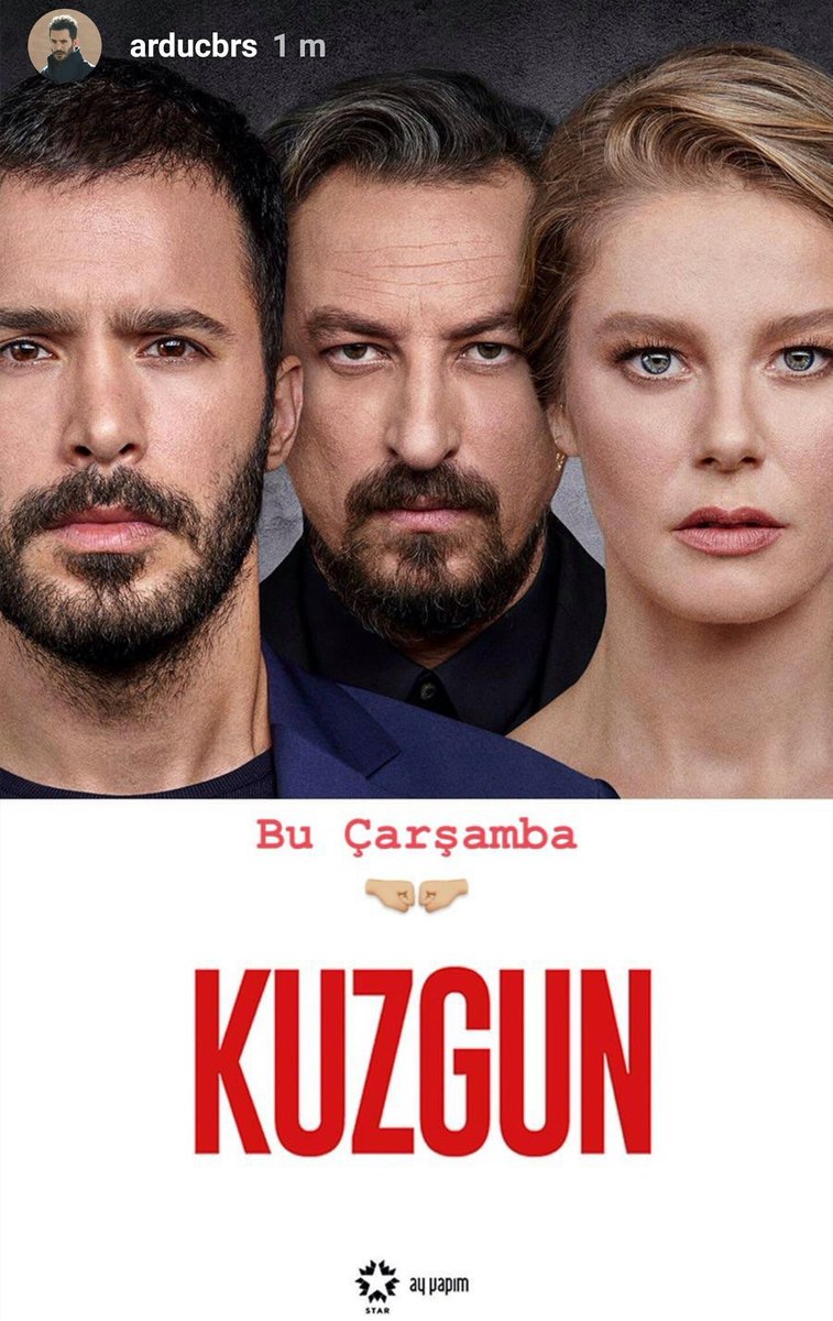 BAAFC87's tweet photo. تحديث باريش عبر ستوري الانستقرام " هذا الاربعاء " 
#kuzgun #barişarduç https://t.co/LSndSy4rLv