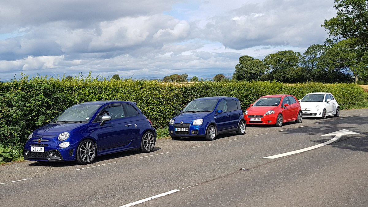 FiatScotland's tweet photo. Sunday 29th September...we're havin a run to #inverbervie in search of fish n chips! 

Details 👉https://t.co/jsM4vTUs5P https://t.co/ofyqO7Q9Qg