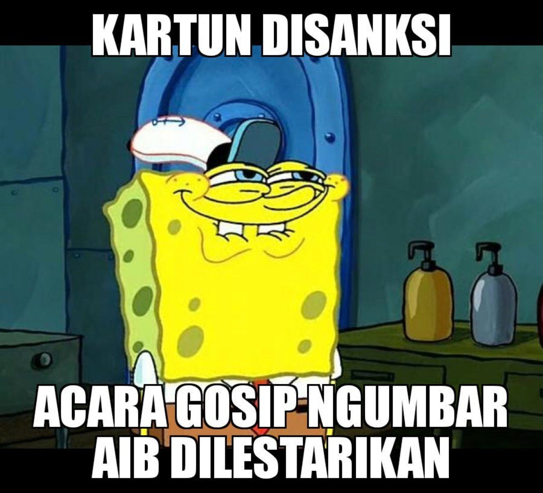 hijudama's tweet photo. Sinetron gelud-gelud juga dilestarikan #SaveSpongeBob https://t.co/lmRZJViS0u