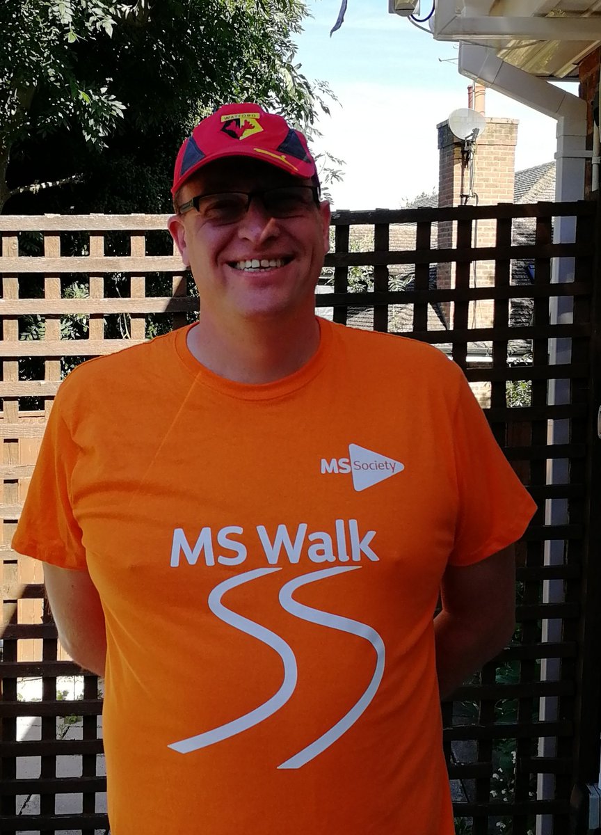 #watfordfc #AFC #mswalk #MultipleSclerosis  <a href="/mssocietyuk/">MS Society UK</a>