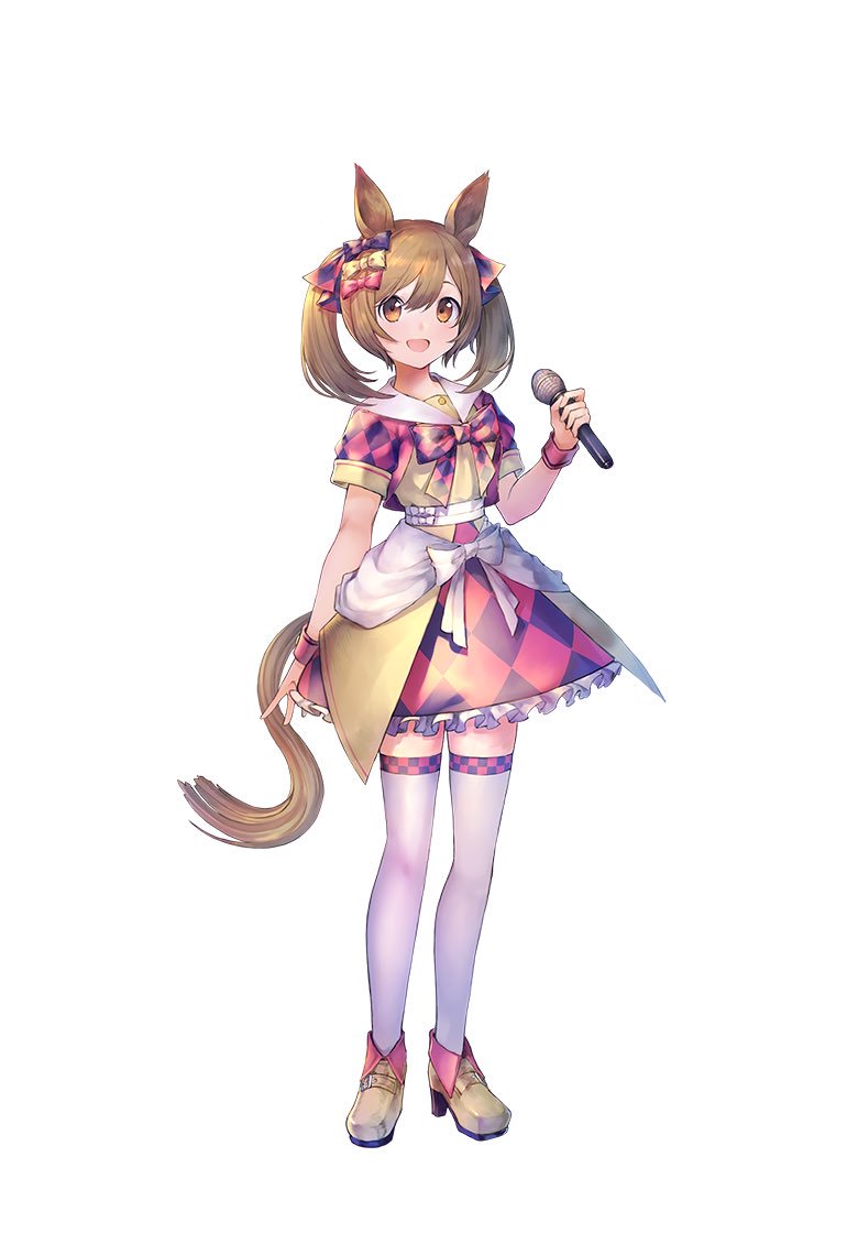 Smart FalconA twinkling, cute, self-proclaimed “umadol” (Uma Musume + Idol). She’s exceedingly adorable, and undoubtedly has the cheery demeanor of an idol, though when it comes to the reason for her career she’s unbelievably motivated. She has a dreamlike aura about her.