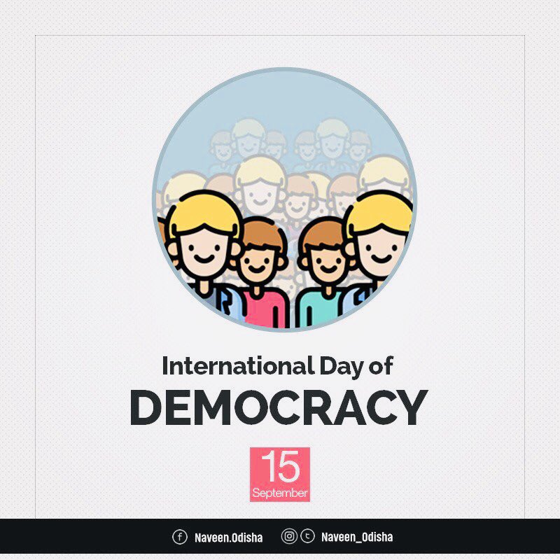 ThuliMadonsela3's tweet photo. To #SaveDemocracy from sustainability challenges we must #MakeDemocracyWorkForAll #InternationalDayofDemocracy #DemocracyDay https://t.co/SNqGT1Apbm