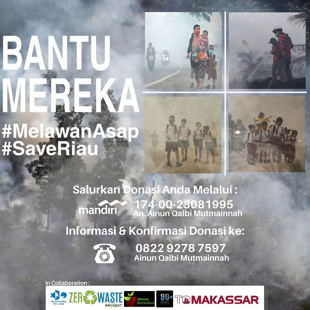 marbudmks's tweet photo. #MelawanAsap

Bantu Riau bernapas dengan mengirimkan bantuan melalui tangan-tangan baik teman-teman. https://t.co/L9x8tjtCkQ