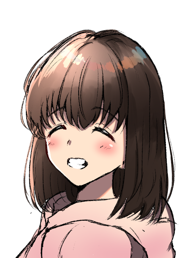 「笑顔が描きたくなった 」|いおっす@やる気出ないのイラスト